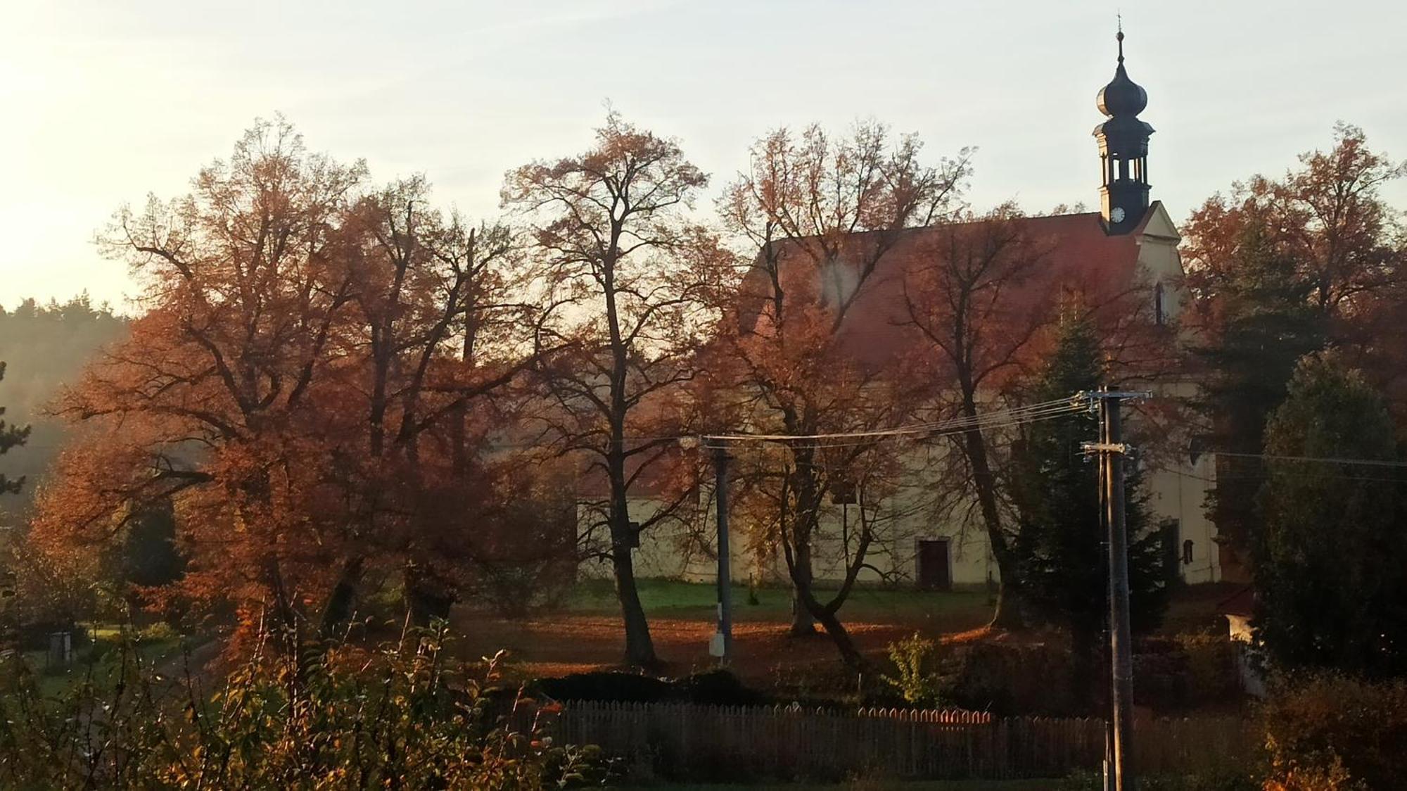 Penzion U Kostela Mlaka Экстерьер фото