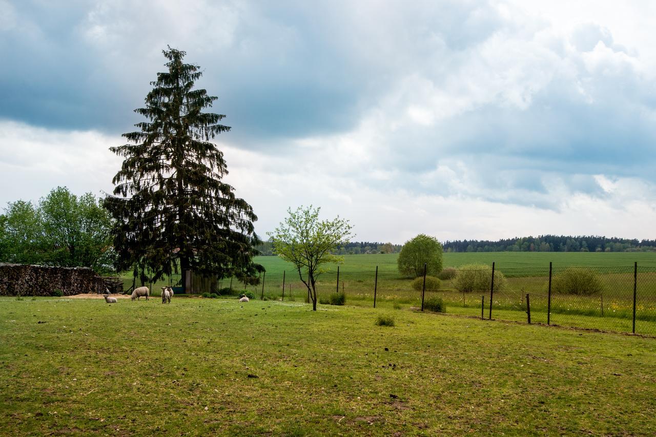 Отель Penzion U Kostela Mlaka Экстерьер фото